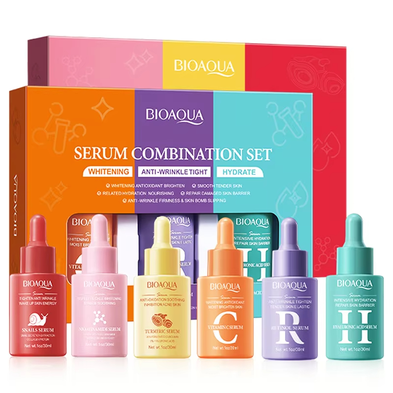 The Ordinary Serum Hyaluronic Acid - 3 unids/set BIOAQUA vitamina C Retinol