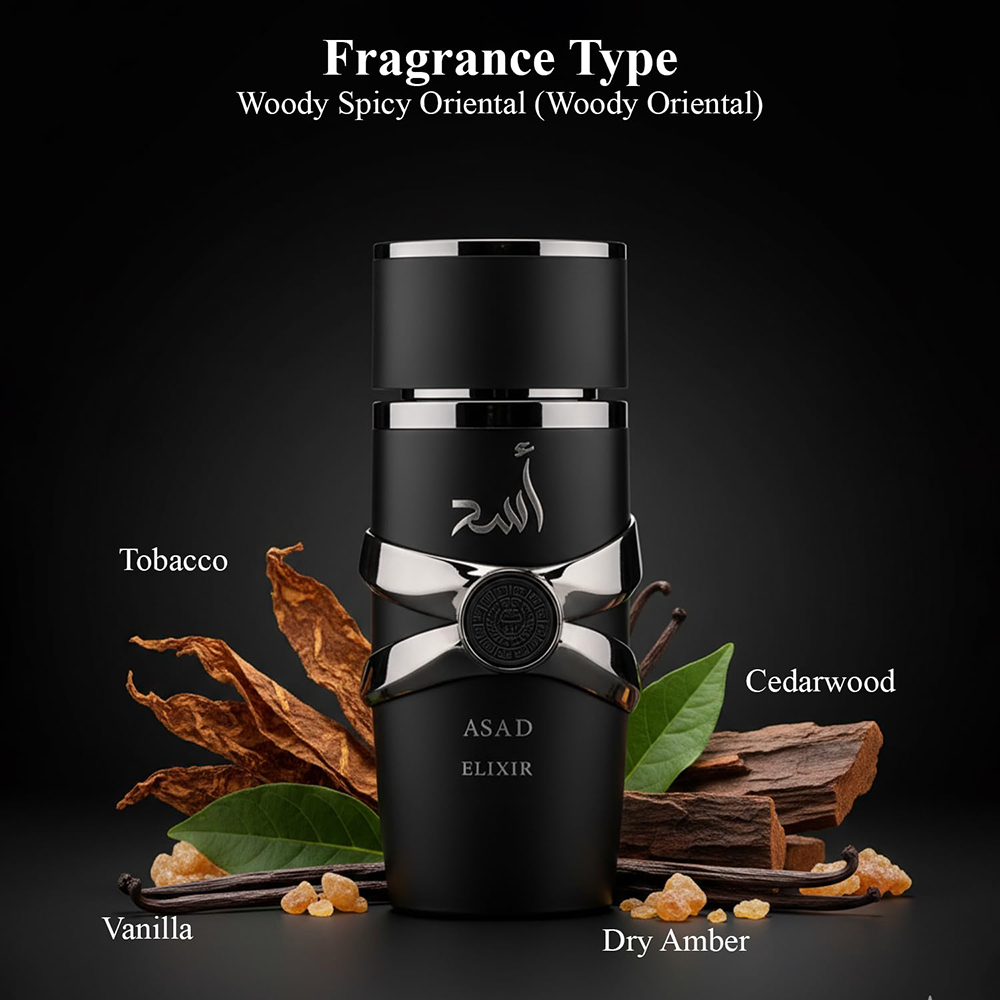 Perfume Asad Elixir para Hombr - Perfume Alcohol Fragrance reseña y precio