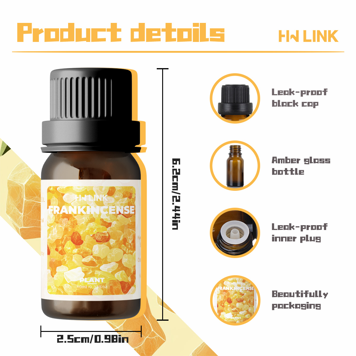Aceite Esencial de Incienso 10 - Perfume Fragrance Oil reseña y precio